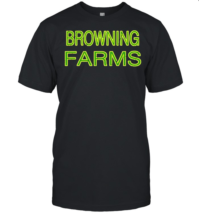 BROWNING Farms Squad Family Reunion Last Name Team shirt