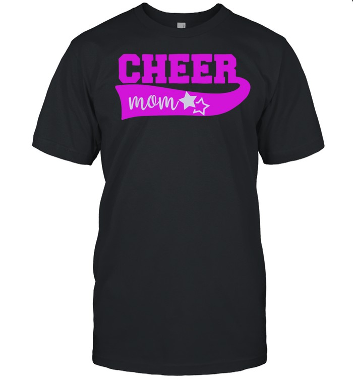 Cheer Mom in Swoop Sports Lettering shirt