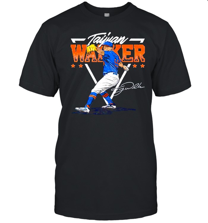New York Baseball Taijuan Walker throw ball signature shirt Classic Men's T-shirt