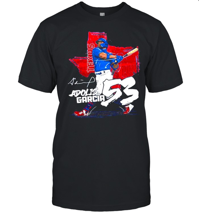 Texas Baseball 53 Adolis Garcia hit the ball shirt Classic Men's T-shirt