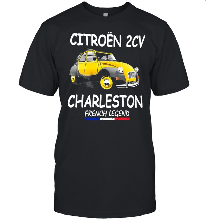 Citroen 2cv Charleston French Legend T-shirt