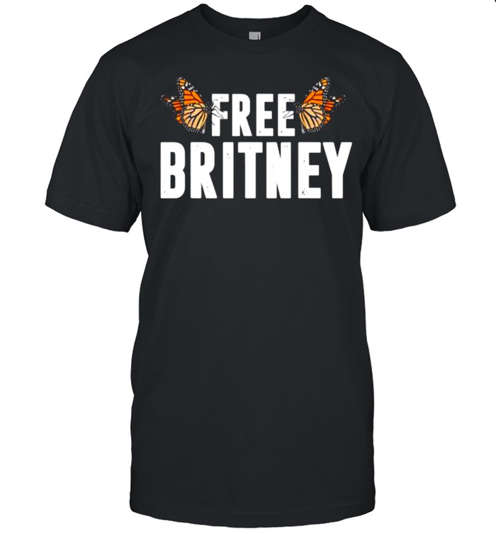 Free Britney Save Butterfly Retro T-Shirt