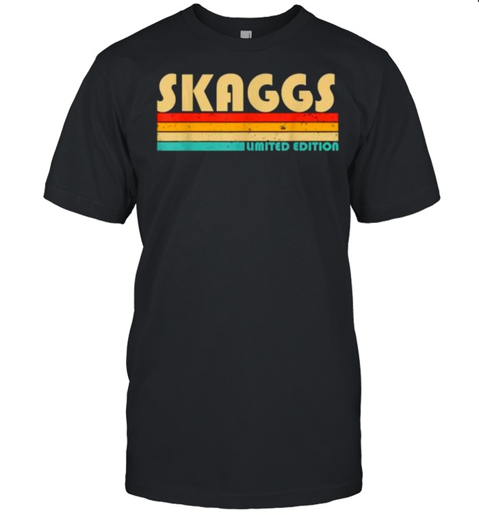 SKAGGS Limited Edition Surname Vintage T-Shirt