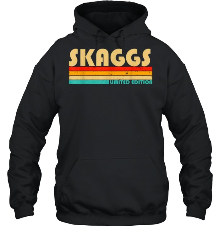 SKAGGS Limited Edition Surname Vintage T- Unisex Hoodie