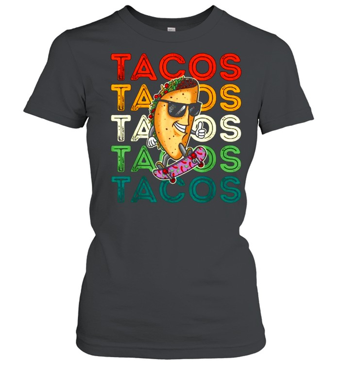 Tacos Mexican Food Party T- Classic Women's T-shirt
