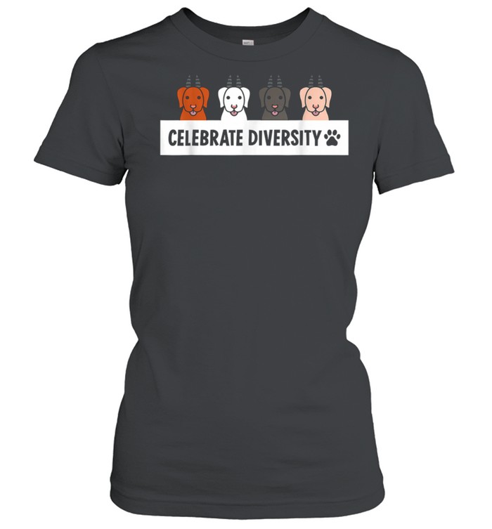 Celebrate Diversity Goat Pet shirt Classic Women's T-shirt