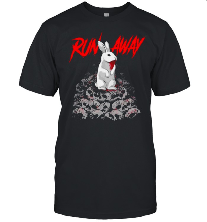 Rabbit Skull Run Away Tee T-shirt