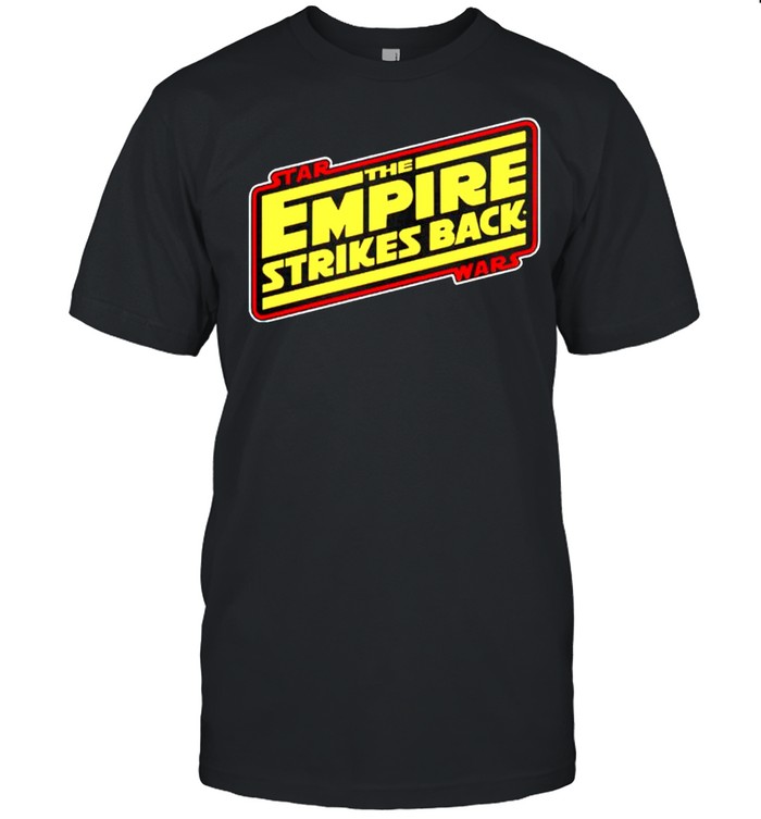 Star Wars the empire strikes back shirt
