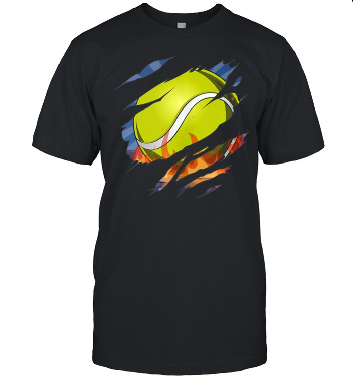 Tennis Ball Cool Tennis Player shirt