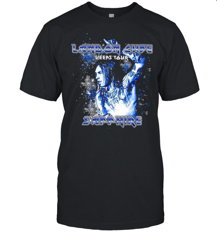 Landon Cube Keeps Tour Sapphire T-shirt