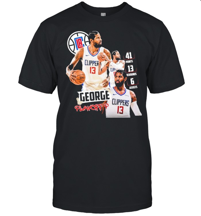 Paul george los angeles clippers shirt