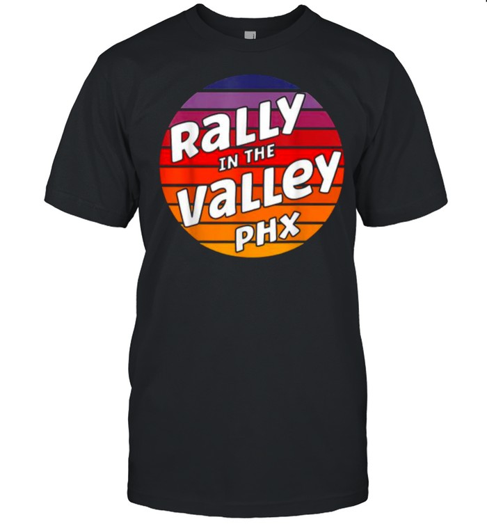 Rally In the Valley PHX Basketball Vintage T-Shirt