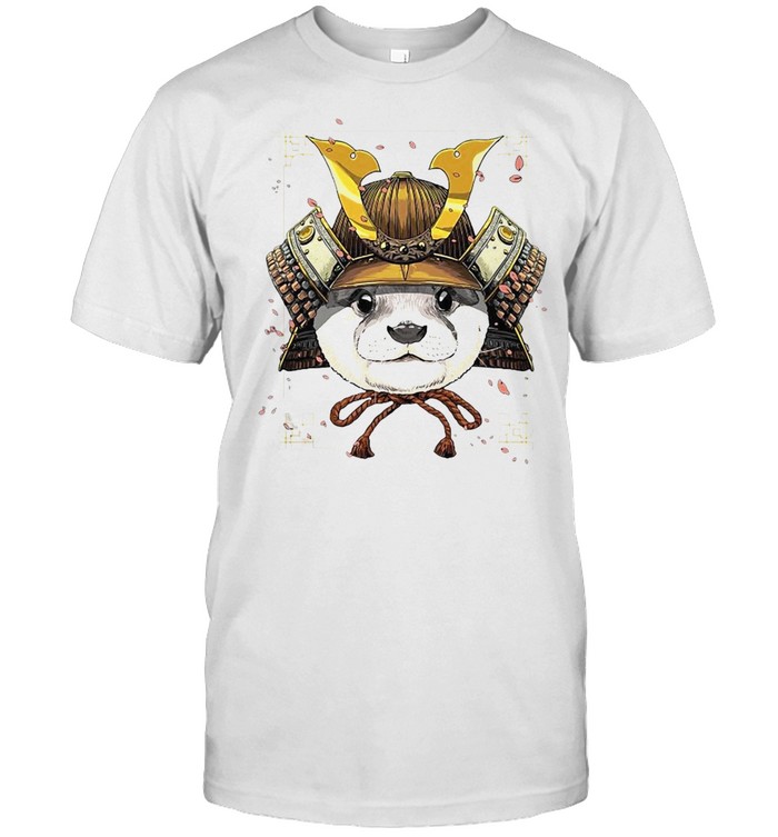 Samurai Otter Warrior Samurai Lovers T-shirt
