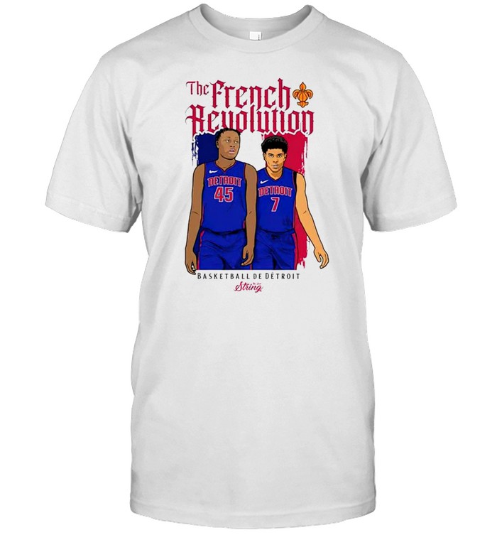 The French Revolution basketball De Detroit shirt