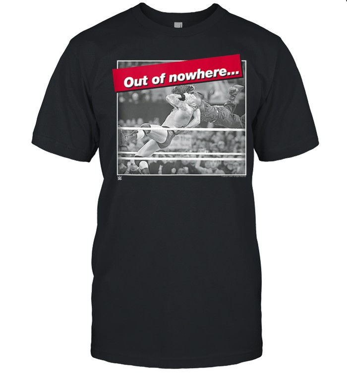 WWE RKO Out Of Nowhere Randy Orton shirt