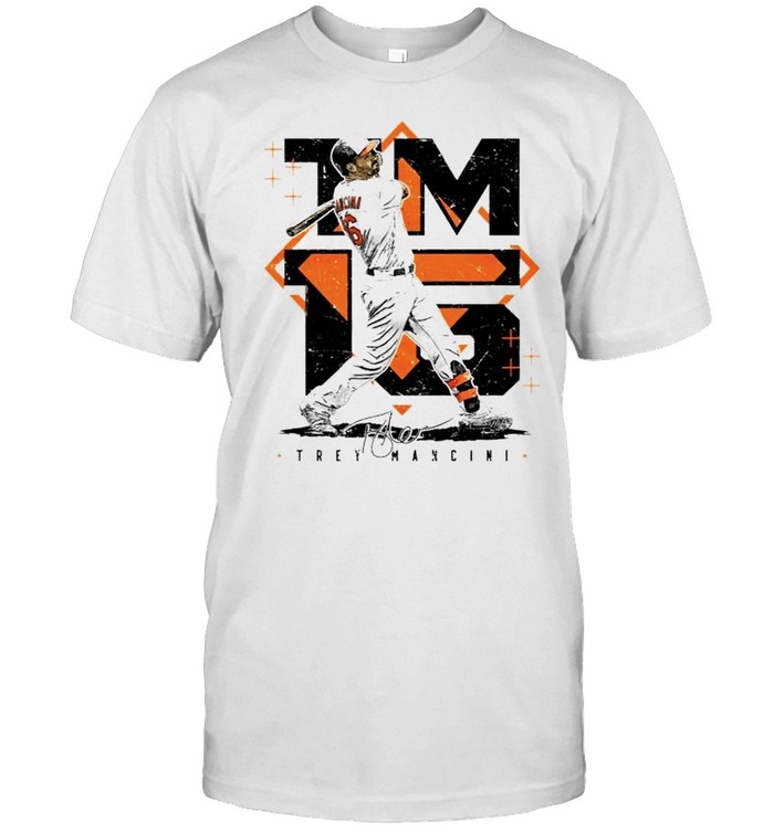 Baltimore Baseball Trey Mancini hit the ball signature shirt
