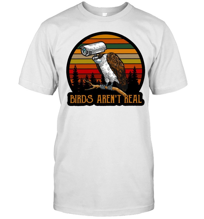 Bird Aren’t Real Conspiracy Theory shirt Classic Men's T-shirt
