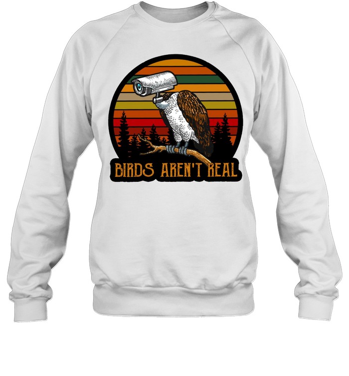 Bird Aren’t Real Conspiracy Theory shirt Unisex Sweatshirt