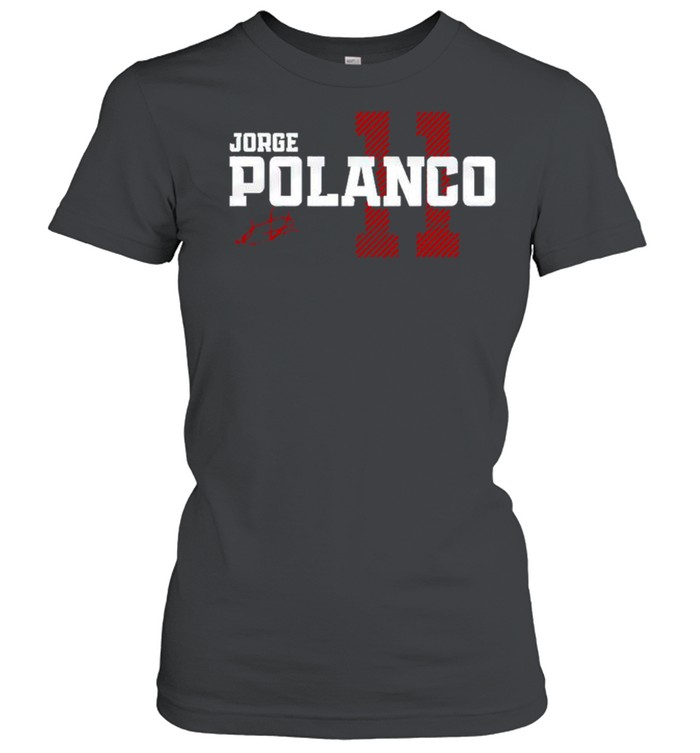 Minnesota Baseball Jorge Polanco 11 signature shirt Classic Women's T-shirt