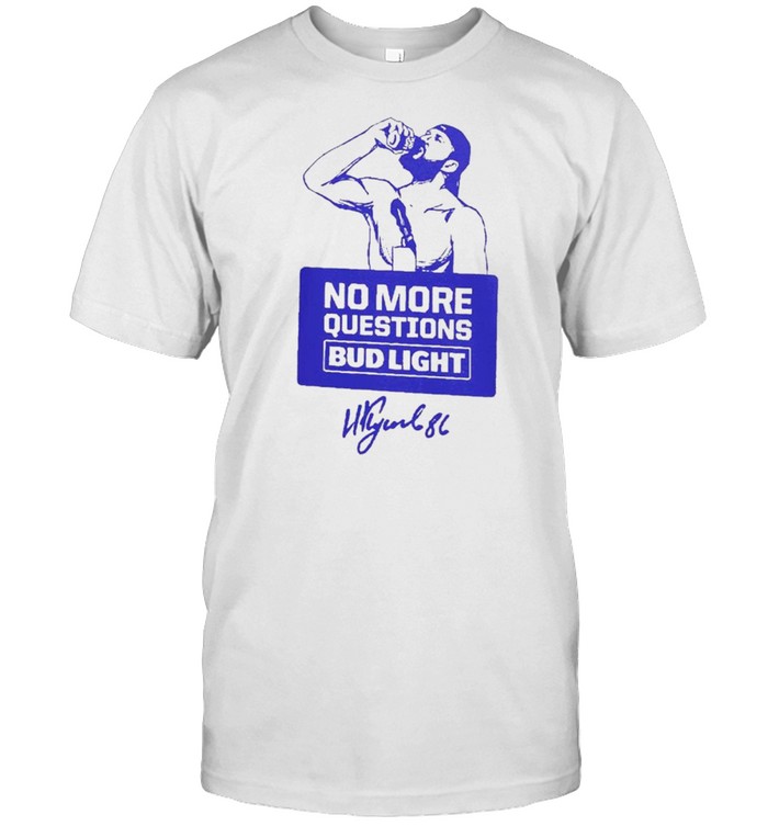 No More Questions Bud Light – Nikita Kucherov, Tampa Bay Lightning shirt