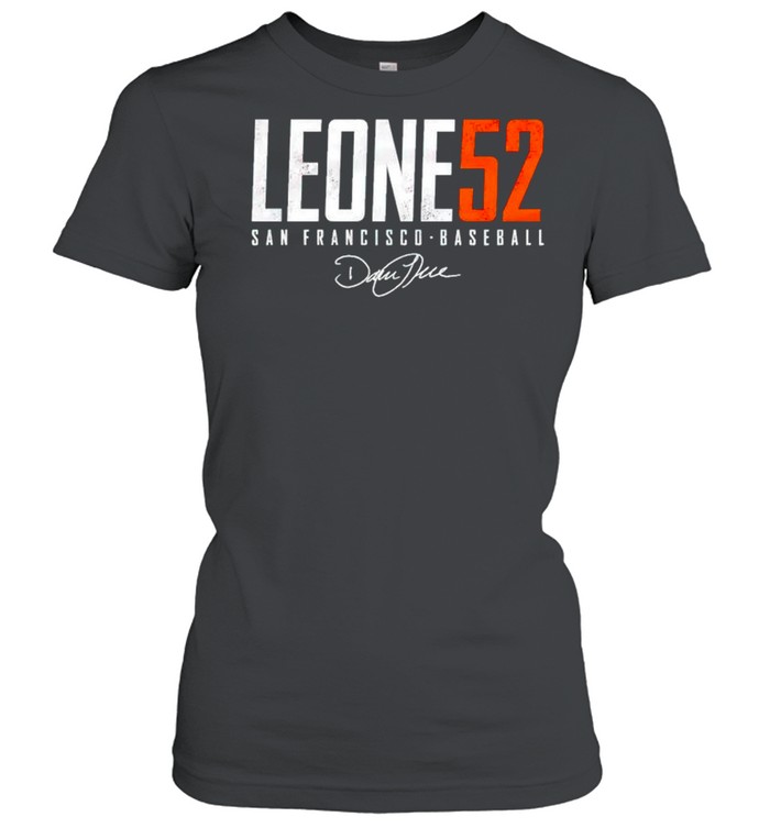 San Francisco Baseball Dominic Leone 52 signature shirt Classic Women's T-shirt