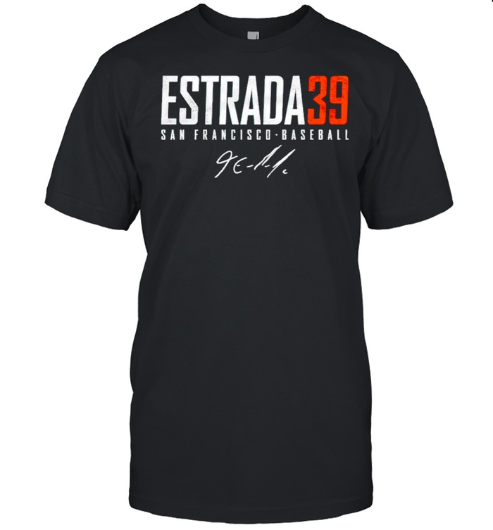 San Francisco Baseball Thairo Estrada 39 signature shirt
