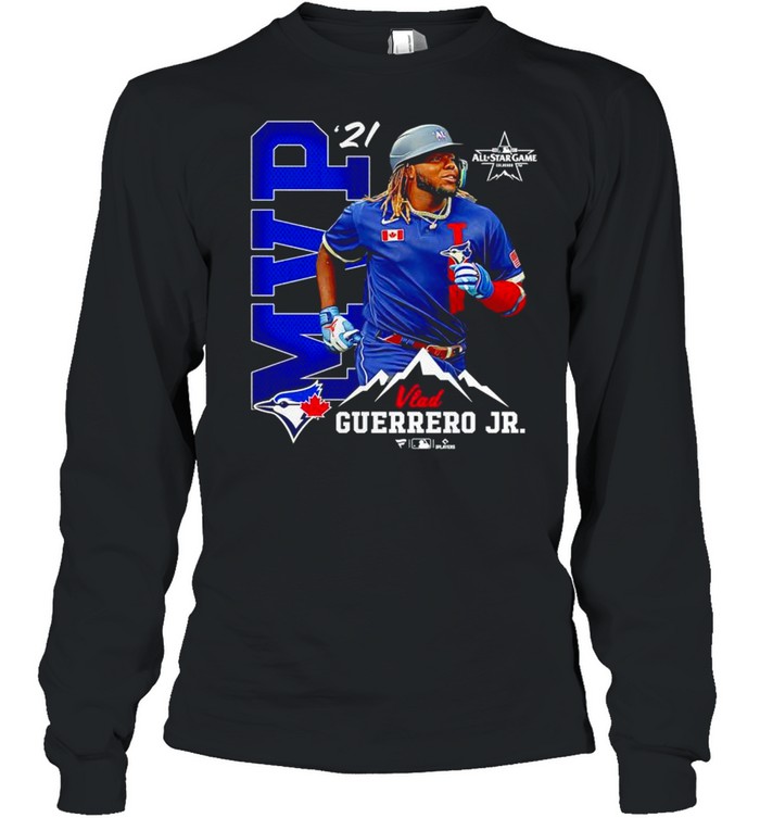 Vladimir Guerrero Jr. Toronto Blue Jays 2021 MLB All-Star Game MVP shirt Long Sleeved T-shirt