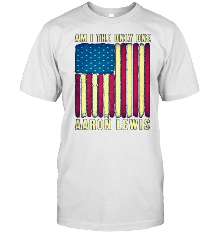 Am I The Only One Aaron Lewis American Flag Vintage T-Shirt