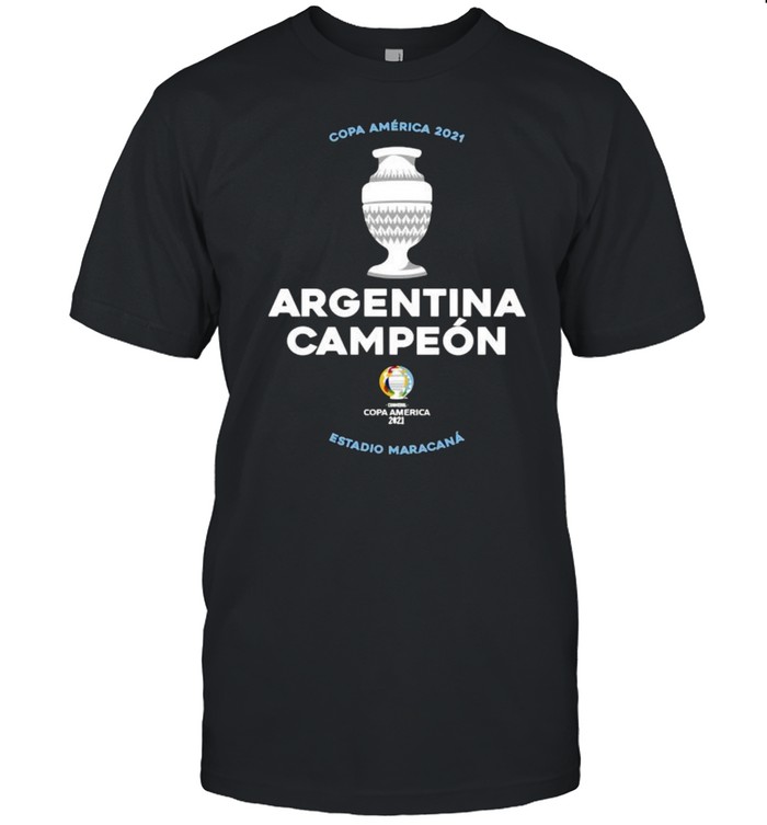 Argentina Champion America Cup 2021 Estadio Maracana T-Shirt