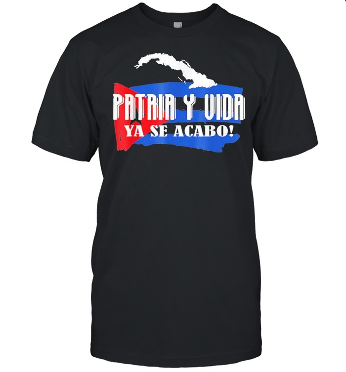 Cuban protest cuba flag sos cuba libre shirt