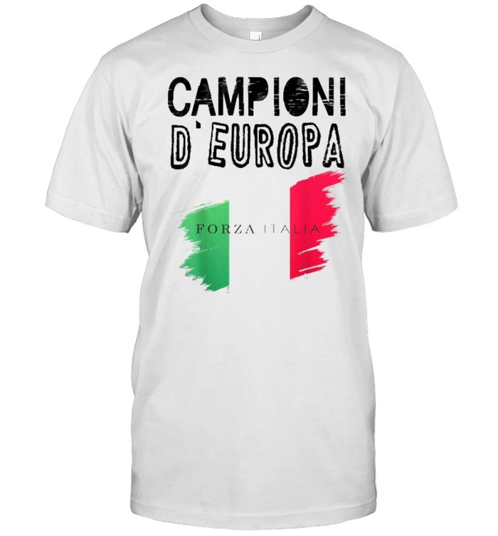 Italy Campioni d’Europa 2021 Forza Azzurri Italia Football Shirt