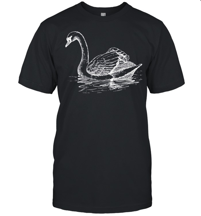 Swan Trumpeter Swan Bird Ornithology shirt