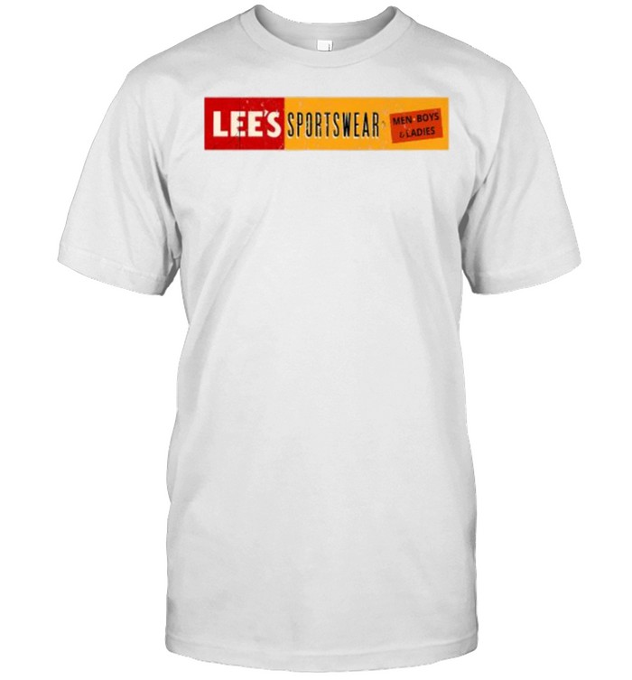 Lee’s Sportswear Men Boys shirt