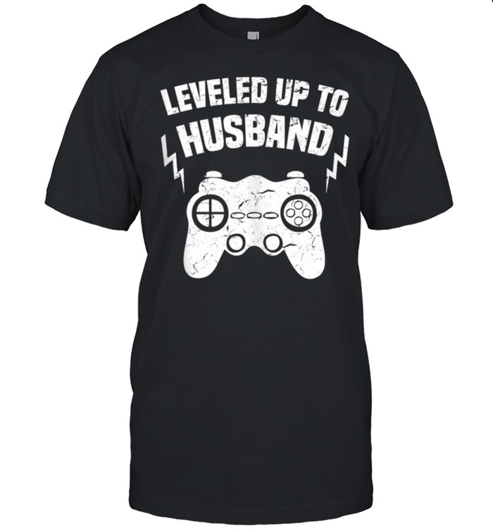 Mens Leveled Up To Husband For Gamer Husband shirt
