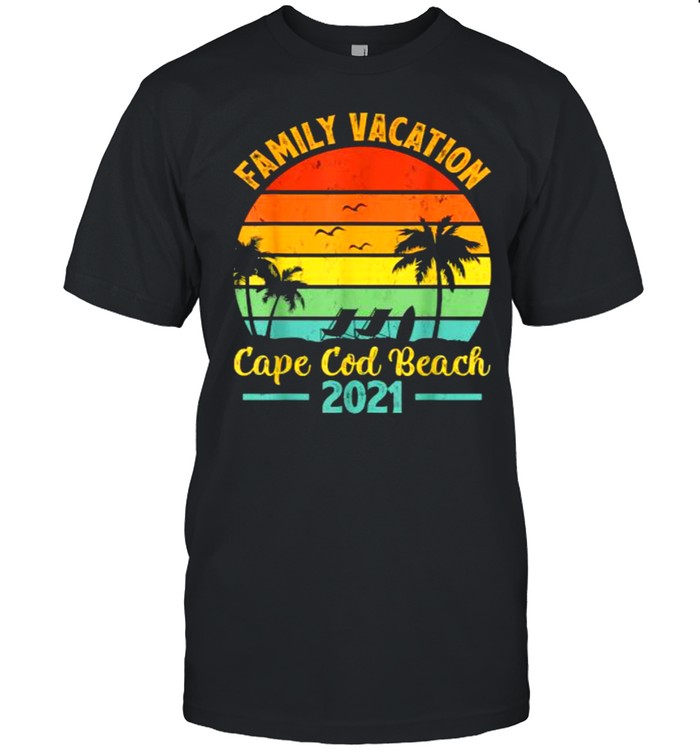 Family Vacation Cape Cod Beach Vintage T-Shirt