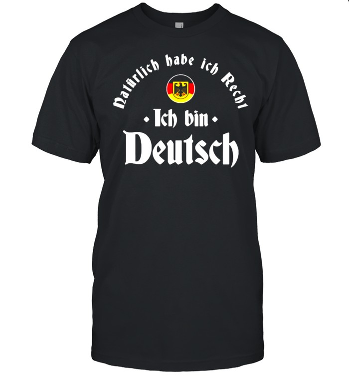 Ich bin Deutsch Roots German Heritage T-Shirt
