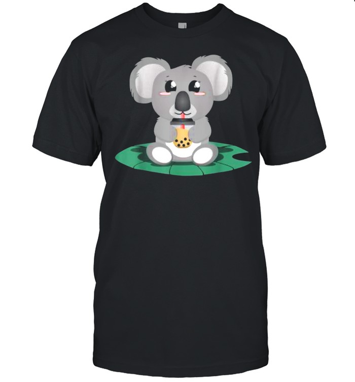 Kawaii Koala Boba Milk tea T-Shirt