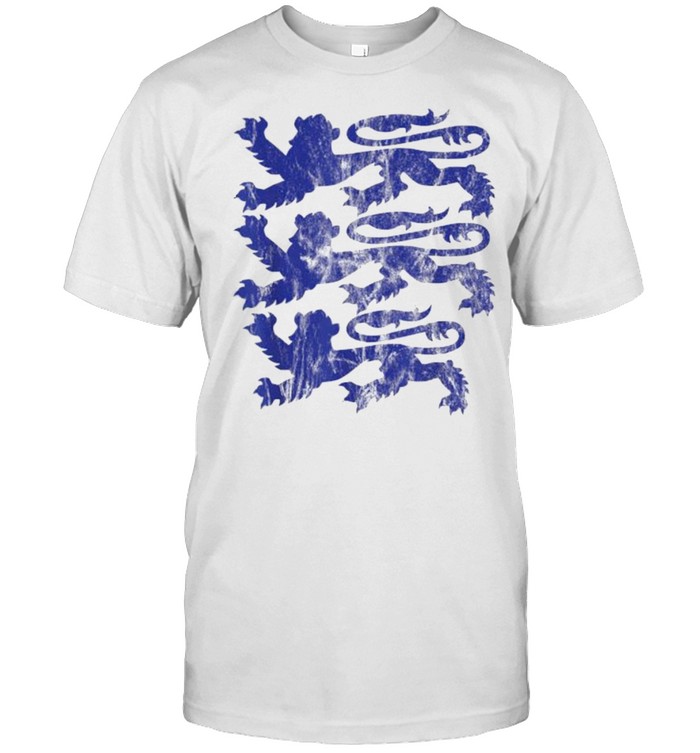 Three England Lions Tees Soccer Jersey 2021 English Football Shirt