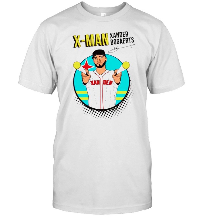 Xander Bogaerts x-man signature shirt