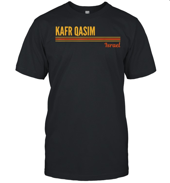 Kafr Qasim Israel shirt