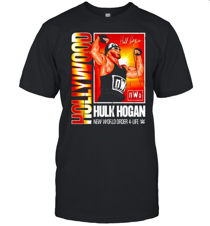 Legends WWE Hulk Hogan Hollywood New world order 4-life shirt