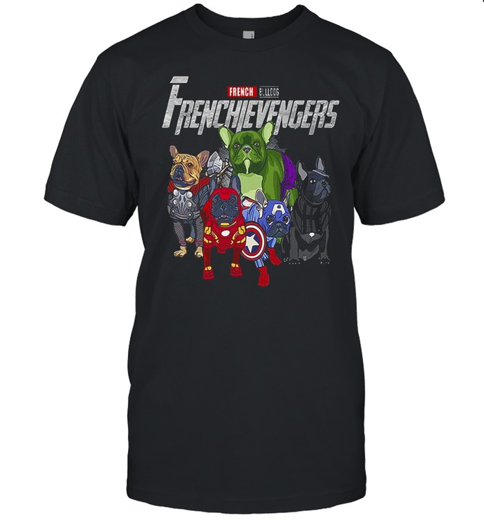 Marvel Avengers French Bulldog Avengers T-shirt