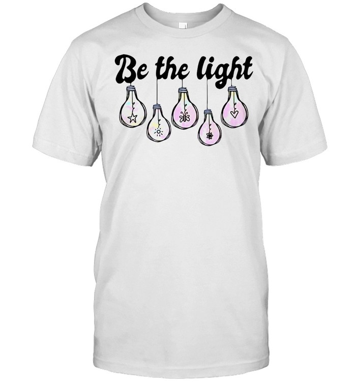 Peachy Sunday Be The Light Matthew 5 14 T-shirt