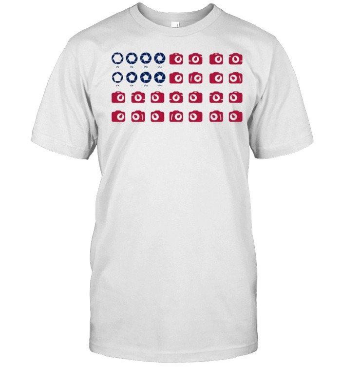 Camera American Flag Shirt