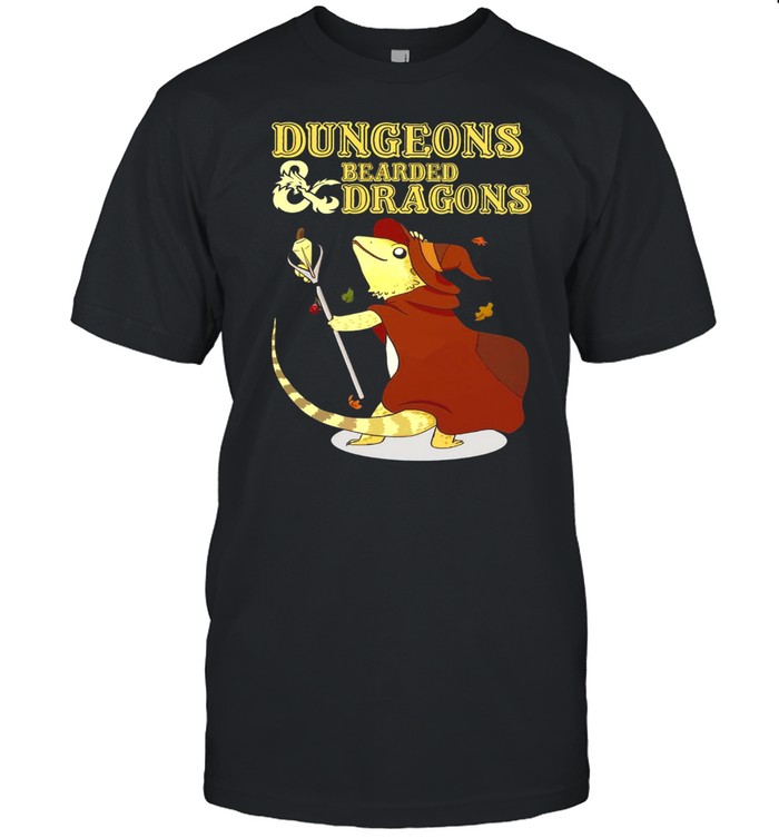 Dungeons & Bearded Dragons Halloween T-shirt