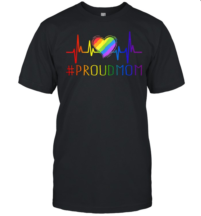 Lovely LGBT Gay Pride Heartbeat Lesbian Gays Love shirt