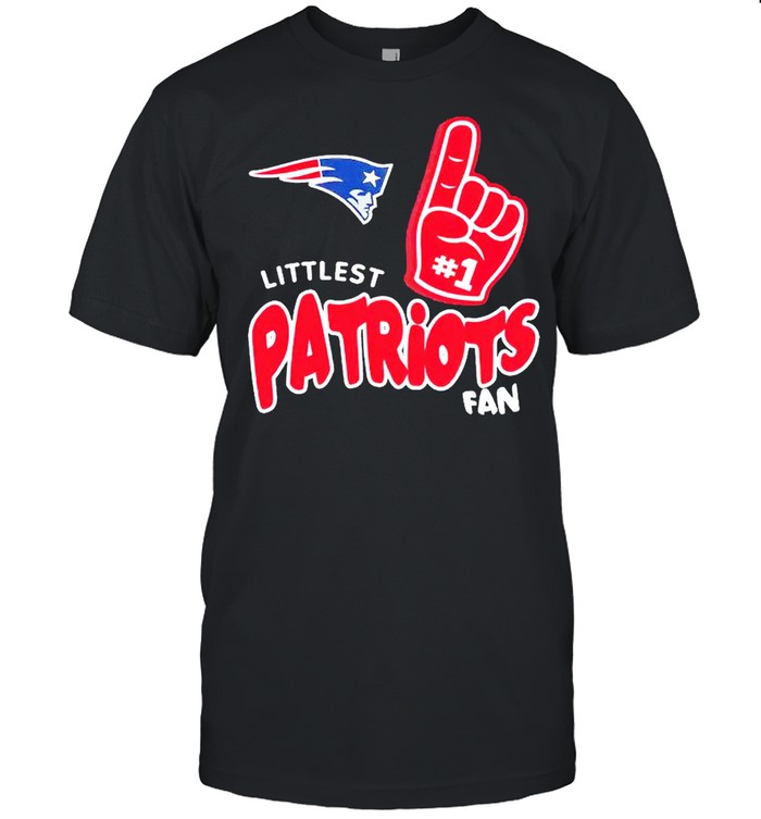 New England Patriots infant littlest fan shirt