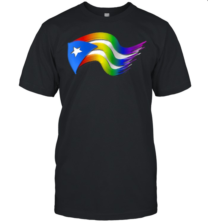PRide Puertorican Pride flag shirt