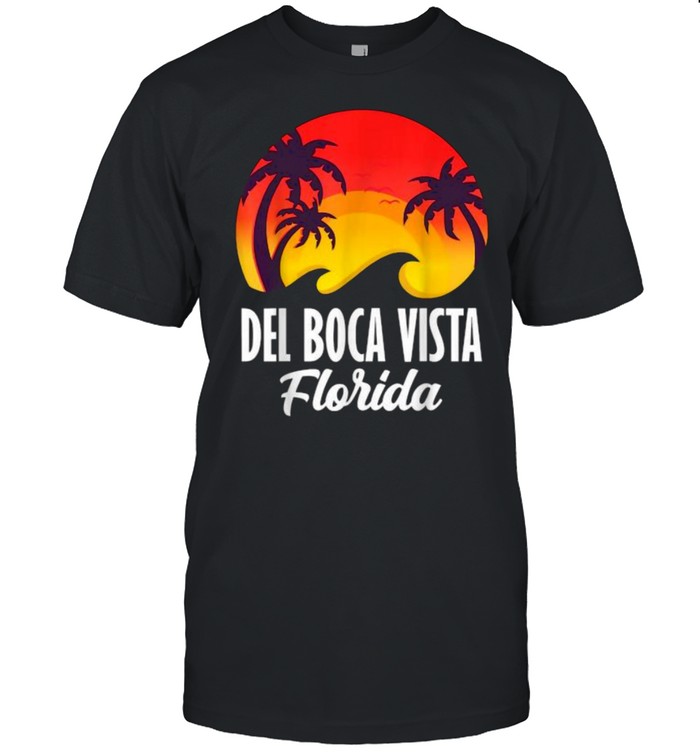 Del Boca Vista Florida Sunset Retirement Community T-Shirt