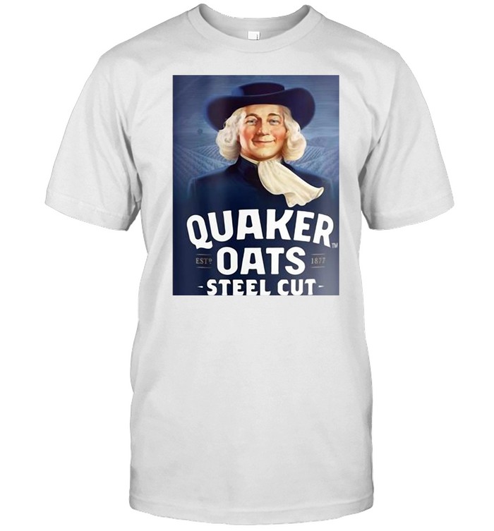 Quaker Steel Cut Oats 1877 T-shirt